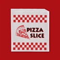 Picture of Pizza Slice Bag 8-3/8x9 Stock Print Red & Black