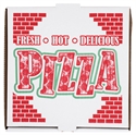 Picture of 18" Corrugated Pizza Box "B" Flute White 18X18x2 Stock Print