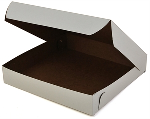 Picture of Pizza Box 8X8x1.5  Unprinted Clay Coated