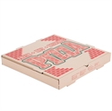 Picture of 10" Corrugated Pizza Box B Flute Brown/Natural Stock Print 