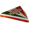 Picture of Pizza Slice Box 9" Hinged Clamshell 2-Color Stock Print