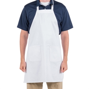 Picture of Chicopee White Bib Apron
