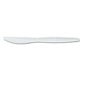 Picture of Platinum Medium White  Polypropylene Knife
