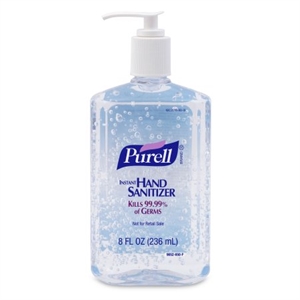 Picture of Purell 8 Oz Instant Hand Sanitizer w/Pump