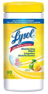 Picture of Lysol Citrus Scent Sanitizing Wipe
